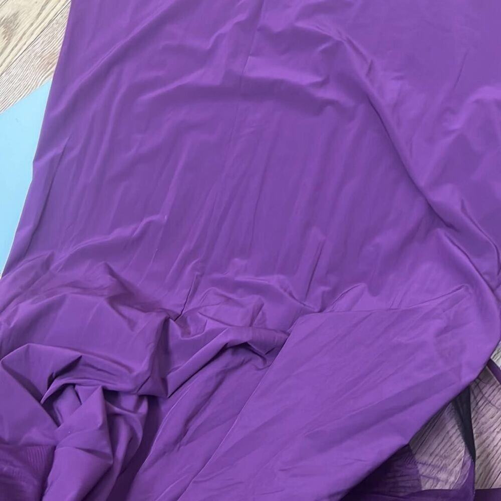 NWT BCBGMAXARAZIA TIERED RUFFLE TULLE MAXI DRESS‎ SIZE S - Picture 13 of 13